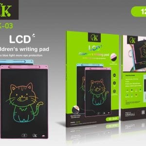 tablette d’écriture LCD CIK CK-03 pour enfants 12 pouces