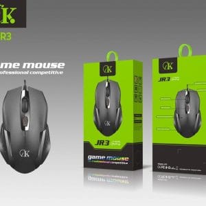 Souris gaming filaire CK JR3 couleur noire – CIK Accessoires
