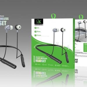 écouteurs bluetooth CK MS-T2 sport waterproof super bass autonomie 10h