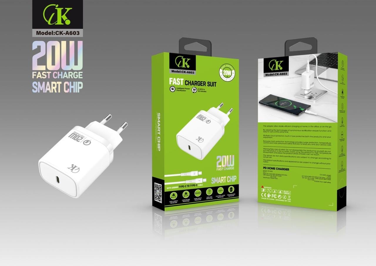 b71b27ed-024d-469a-b722-e09bb1fc4822 chargeur CIK A603 USB-C 20W Power Delivery
