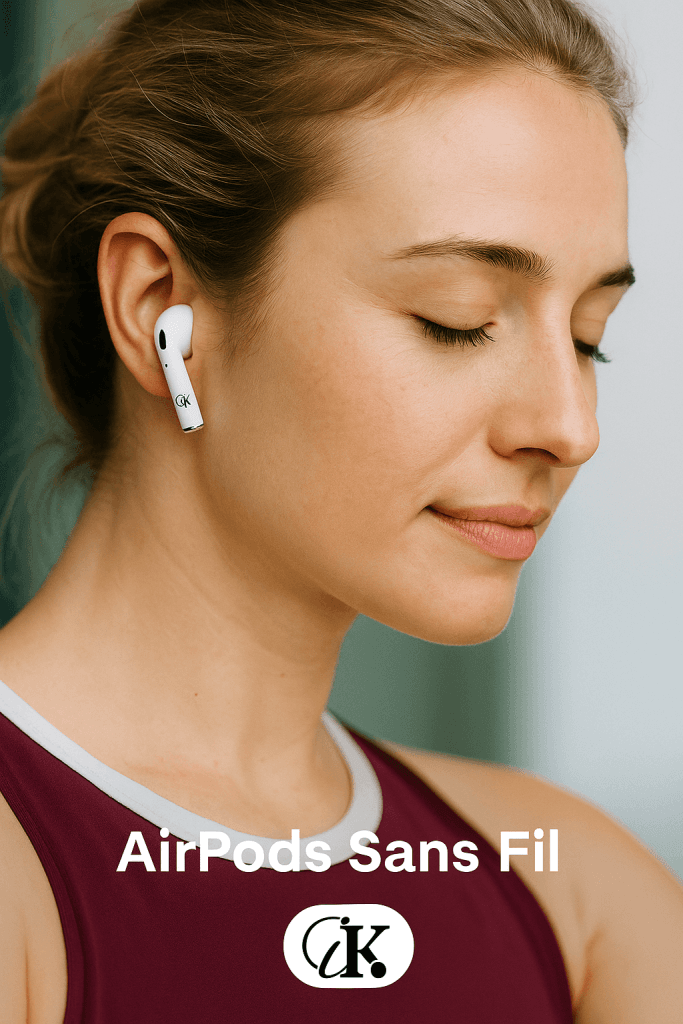 Écouteurs sans fil CIK Maroc – Son clair, design moderne et confort optimal